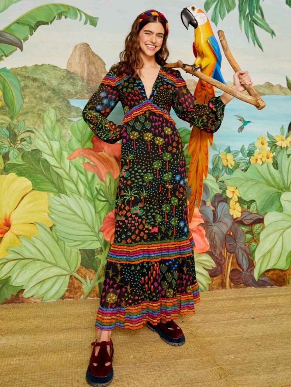 Farm Rio Maxi Dress - Picture 1 of 10